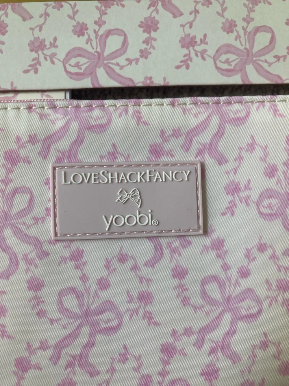 IN-HAND | LoveShackFancy x Target Yoobi Coquette Bow Pencil Case Spiral Notebook